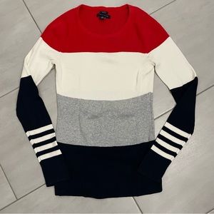 TOMMY HILFIGER COLOURBLOCK sweater size XS